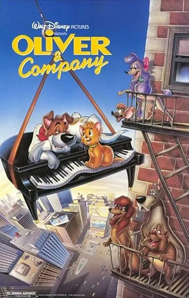  انیمیشن Oliver & Company 1988