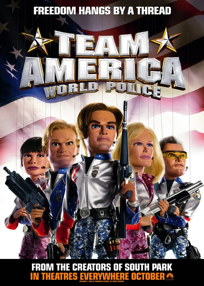  فیلم Team America: World Police 2004