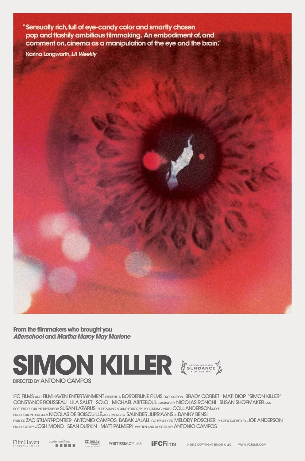  فیلم Simon Killer 2012