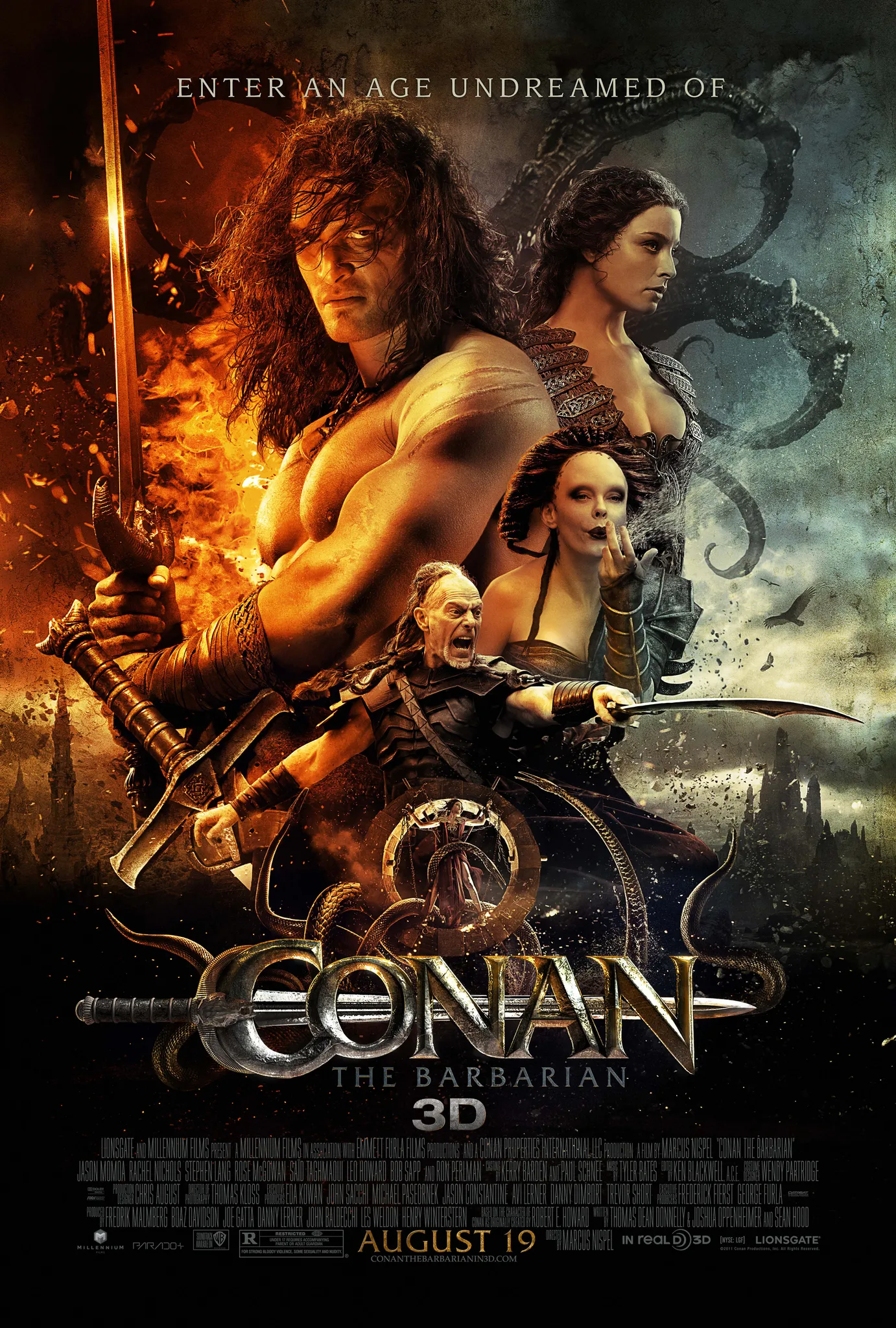  فیلم Conan the Barbarian 2011