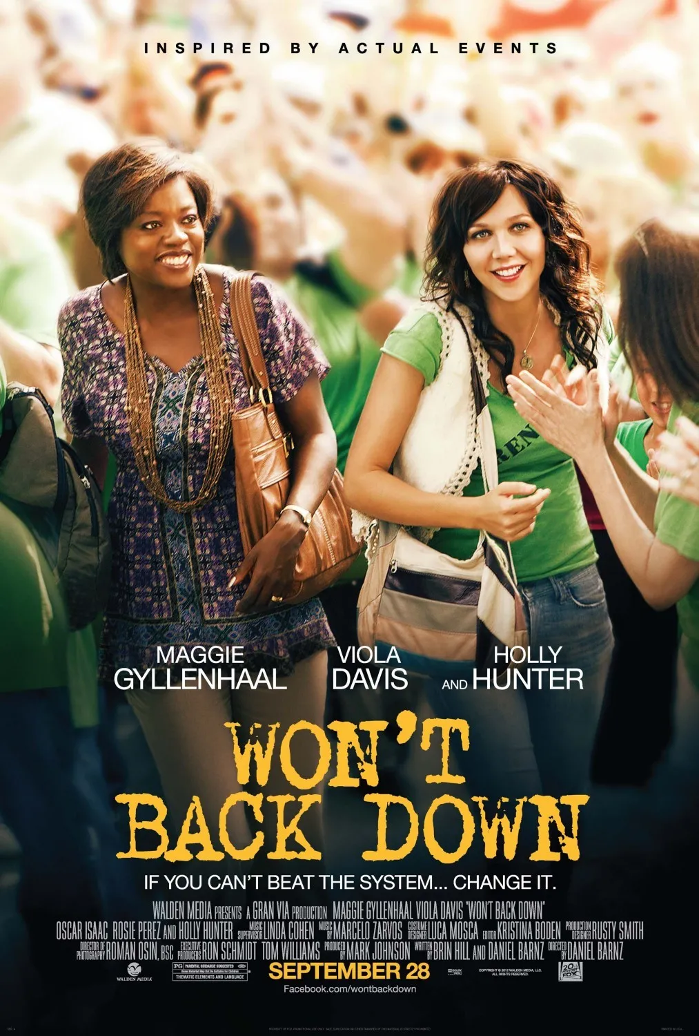  فیلم Won’t Back Down 2012