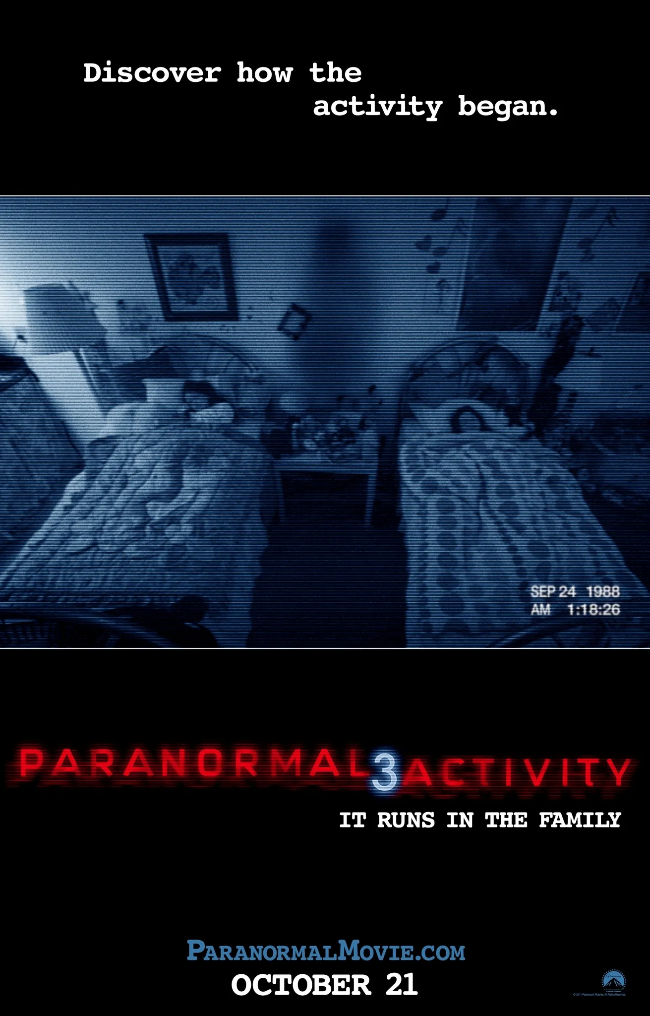 فیلم Paranormal Activity 3 2011