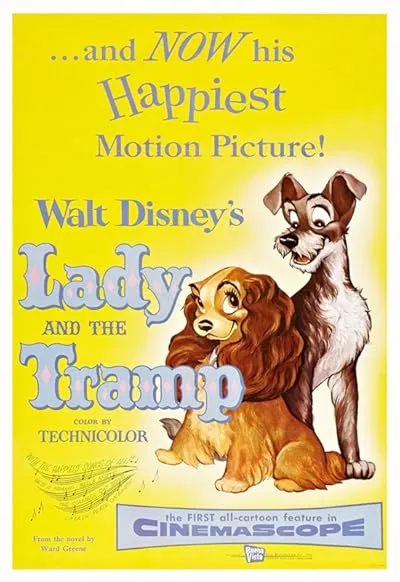  انیمیشن Lady and the Tramp 1955
