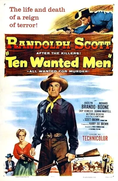  فیلم Ten Wanted Men 1955