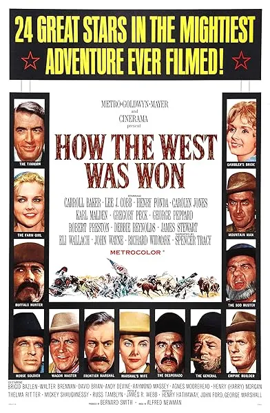  فیلم How the West Was Won 1962