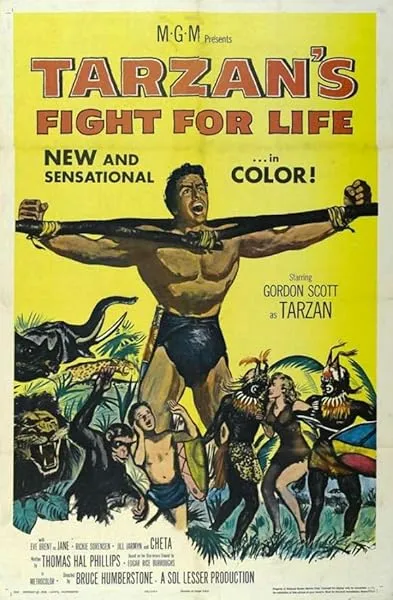  فیلم Tarzan’s Fight for Life 1958