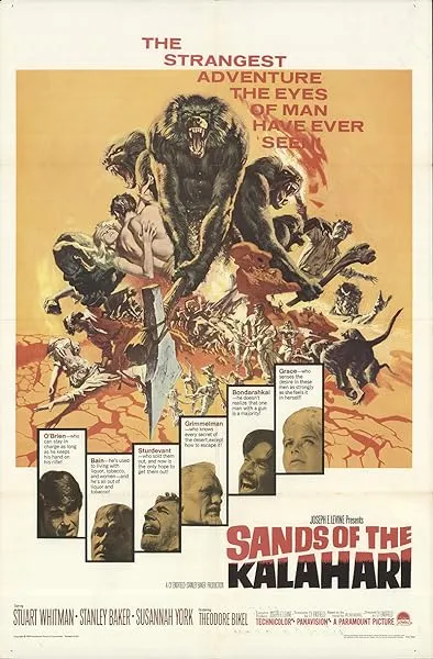  فیلم Sands of the Kalahari 1965