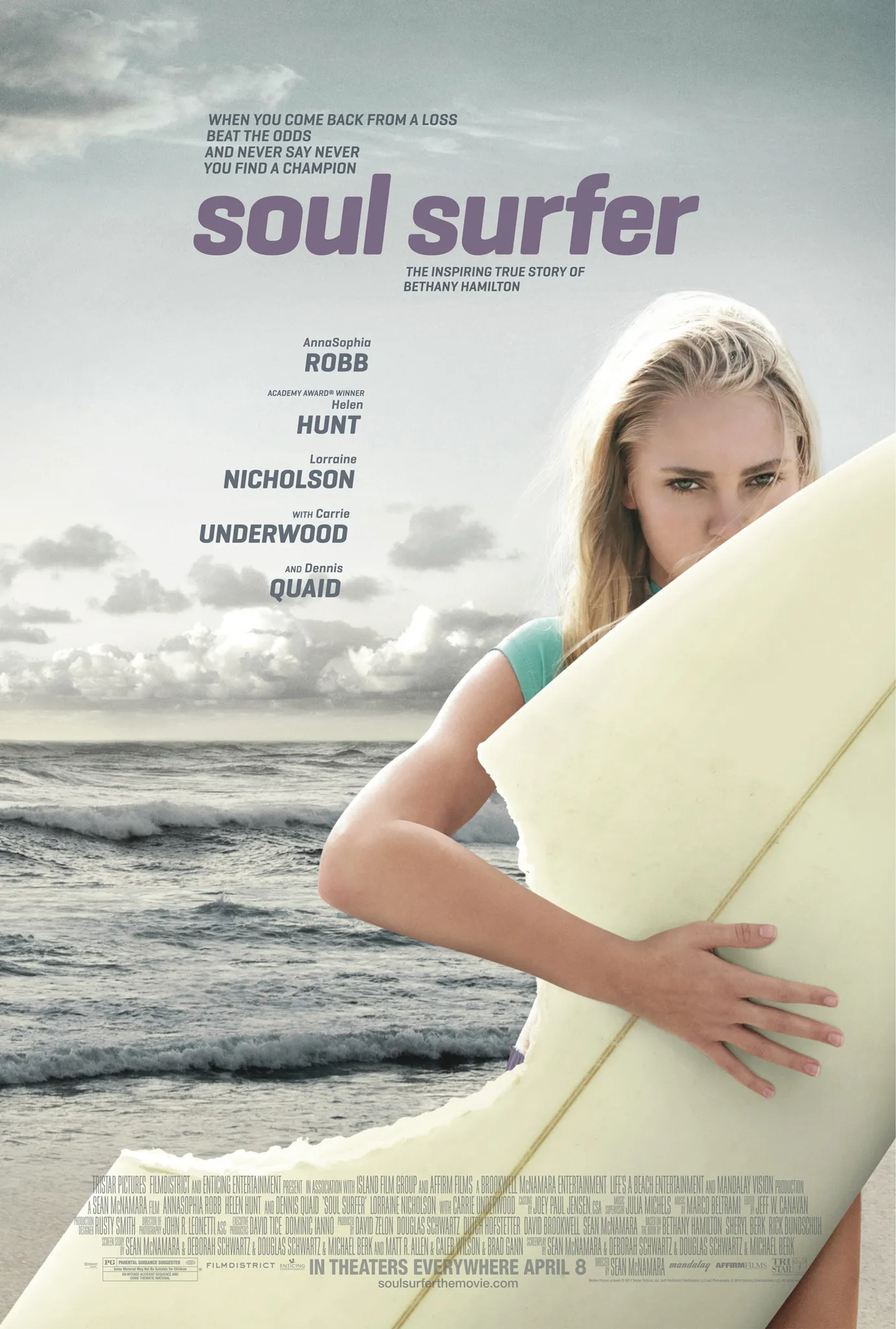  فیلم Soul Surfer 2011