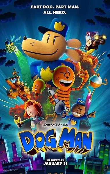  انیمیشن Dog Man 2025