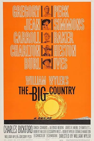  فیلم The Big Country 1958