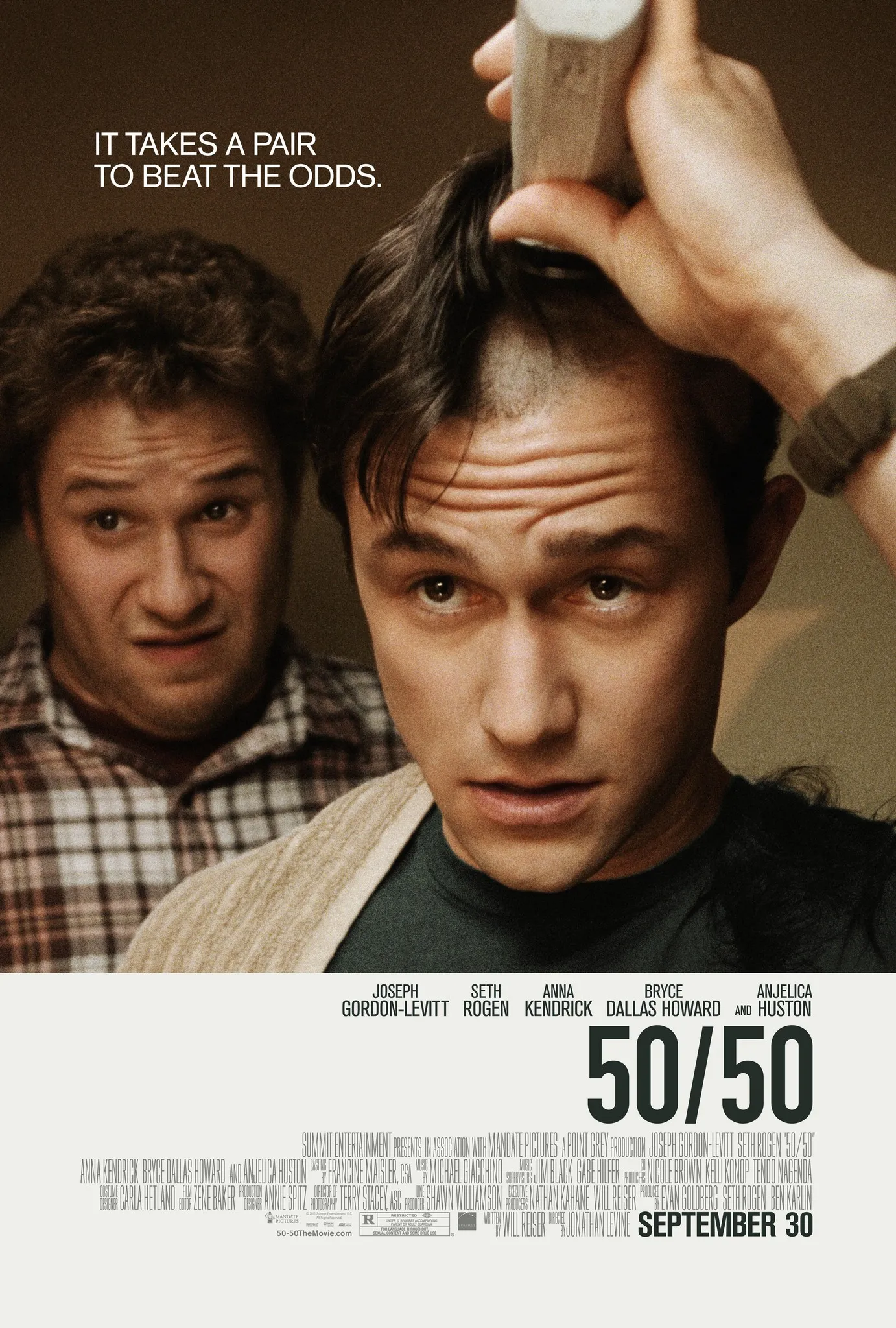  فیلم 50/50 2011