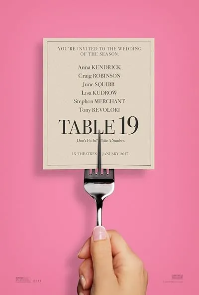  فیلم Table 19 2017