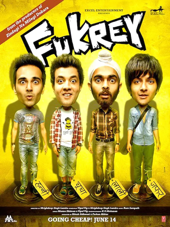  فیلم هندی Fukrey 2013