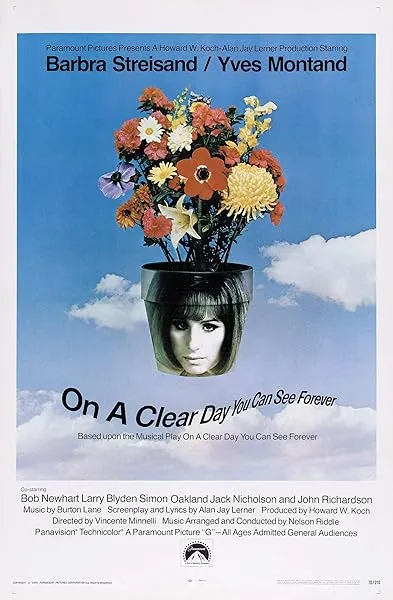  فیلم On a Clear Day You Can See Forever 1970